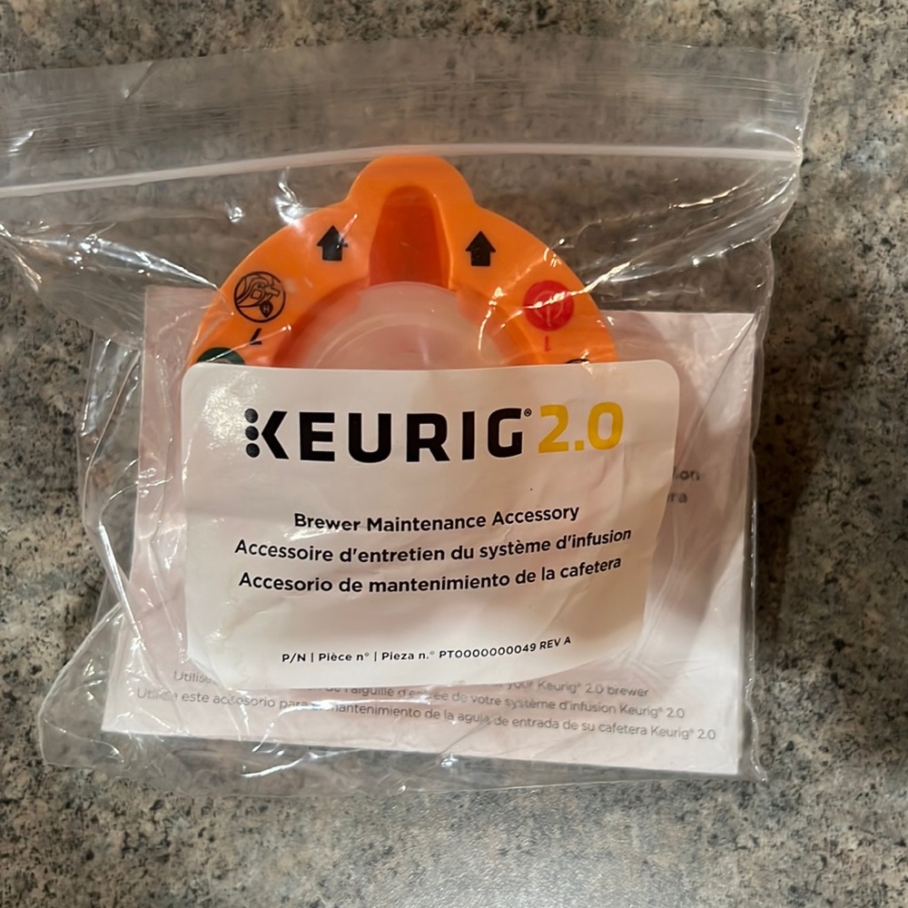 Keurig 2.0 Brewer Maintenance Accessory  NEW